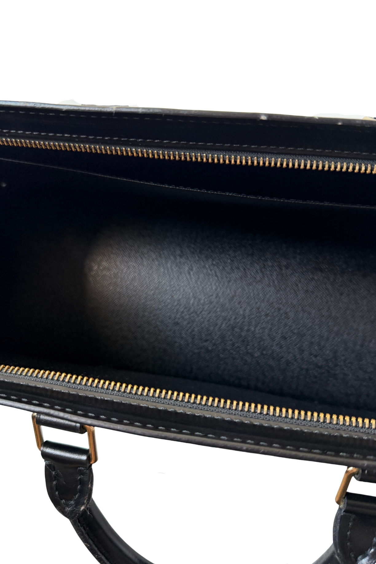 Louis Vuitton Black Epi Sac Triangle